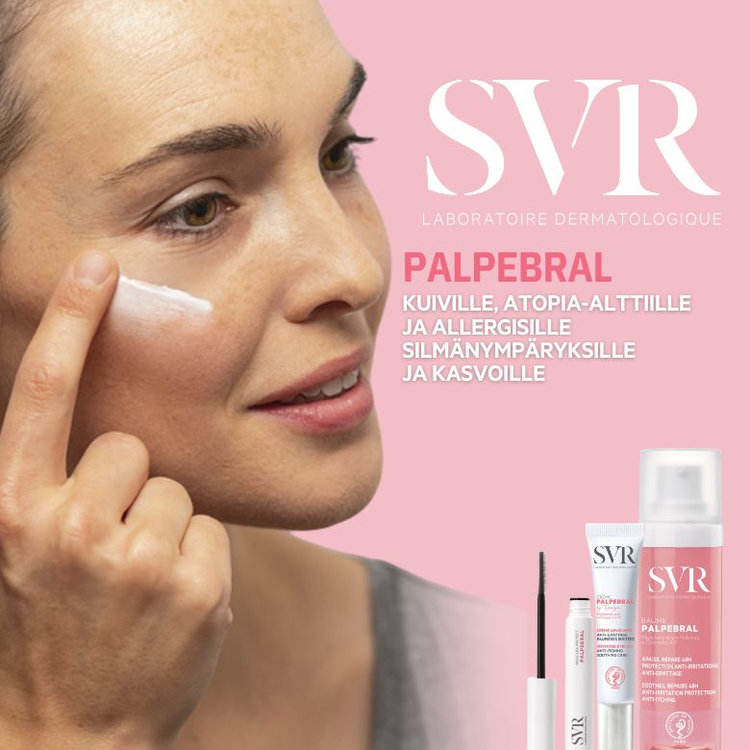 SVR Palpebral -Kuiville, herkille ja allergisille silmänympäryksille