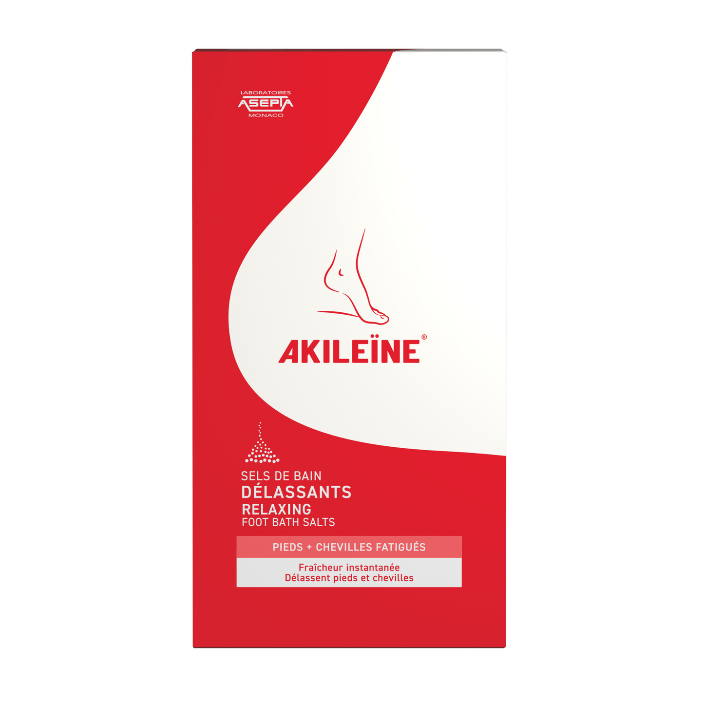 AKILEINE BATH SALTS JALKAKYLPYSUOLA 2X150 G