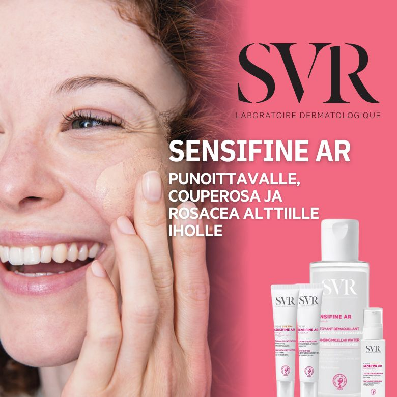 SVR Sensifine AR -Punoittavalle, couperosa ja rosacea iholle