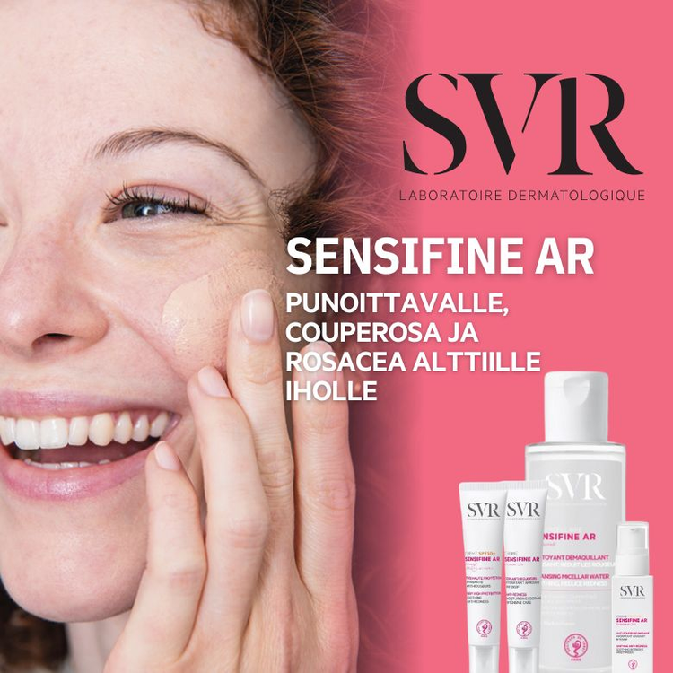 SVR Sensifine AR -Punoittavalle, couperosa ja rosacea iholle