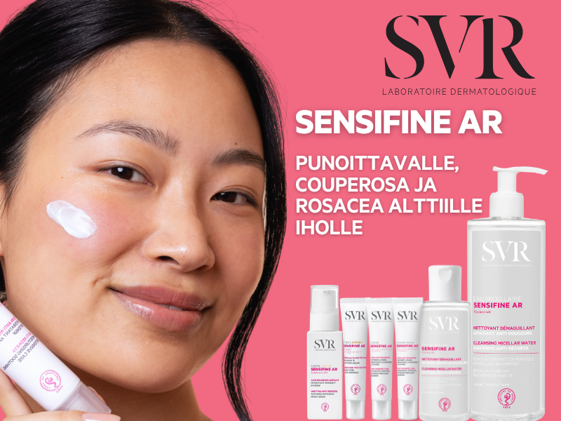 SVR Sensifine AR -Punoittavalle, couperosa ja rosacea iholle
