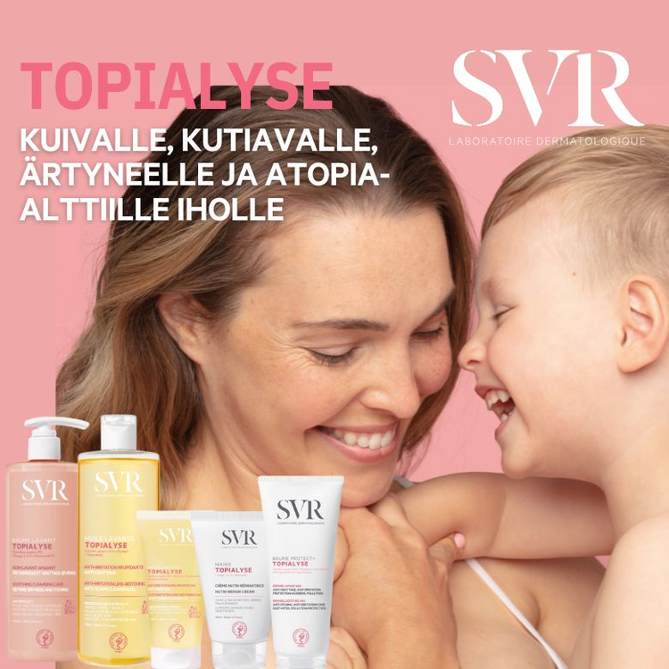 SVR Topialyse -Kuivalle, kutiavalle, ärtyneelle ja atooppiselle iholle
