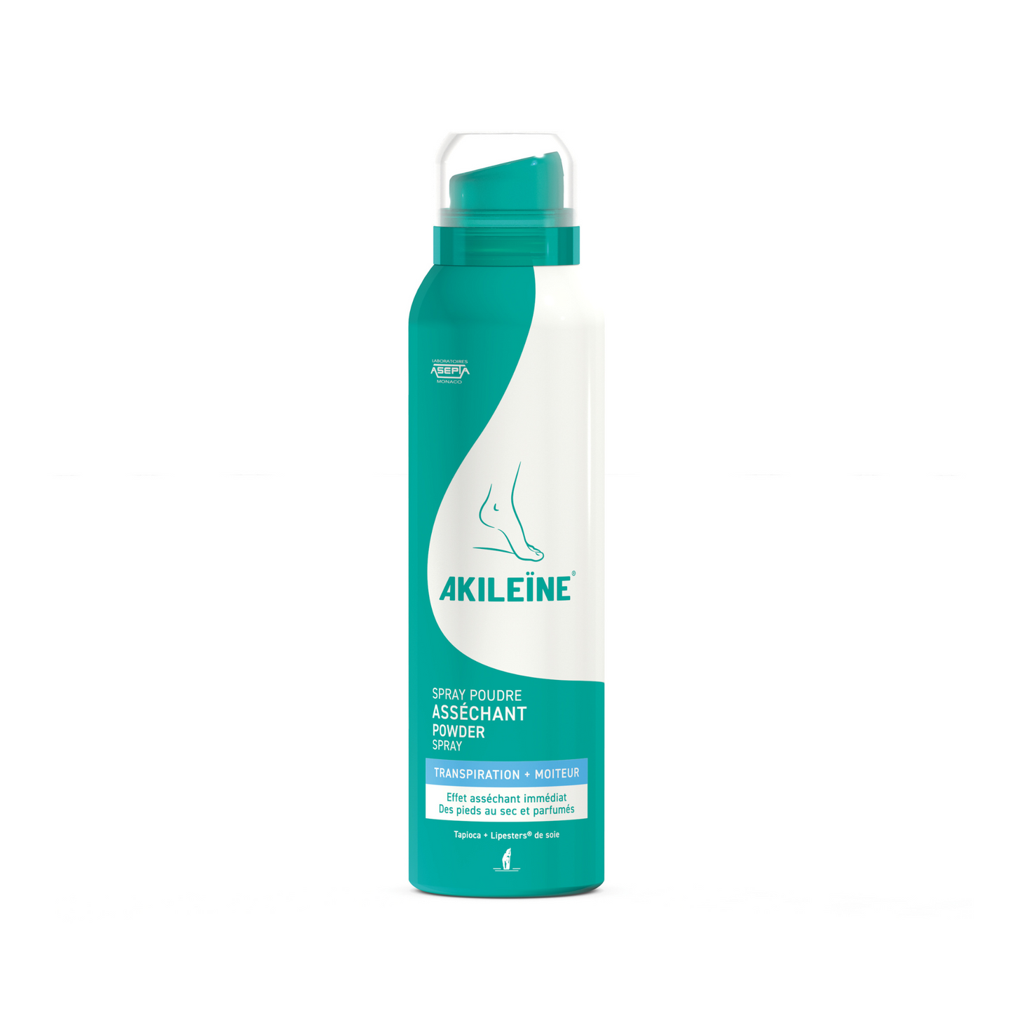 AKILEINE POWDER SPRAY SUIHKUTETTAVA ANTIPERSPIRANTTITALKKI 150 ML