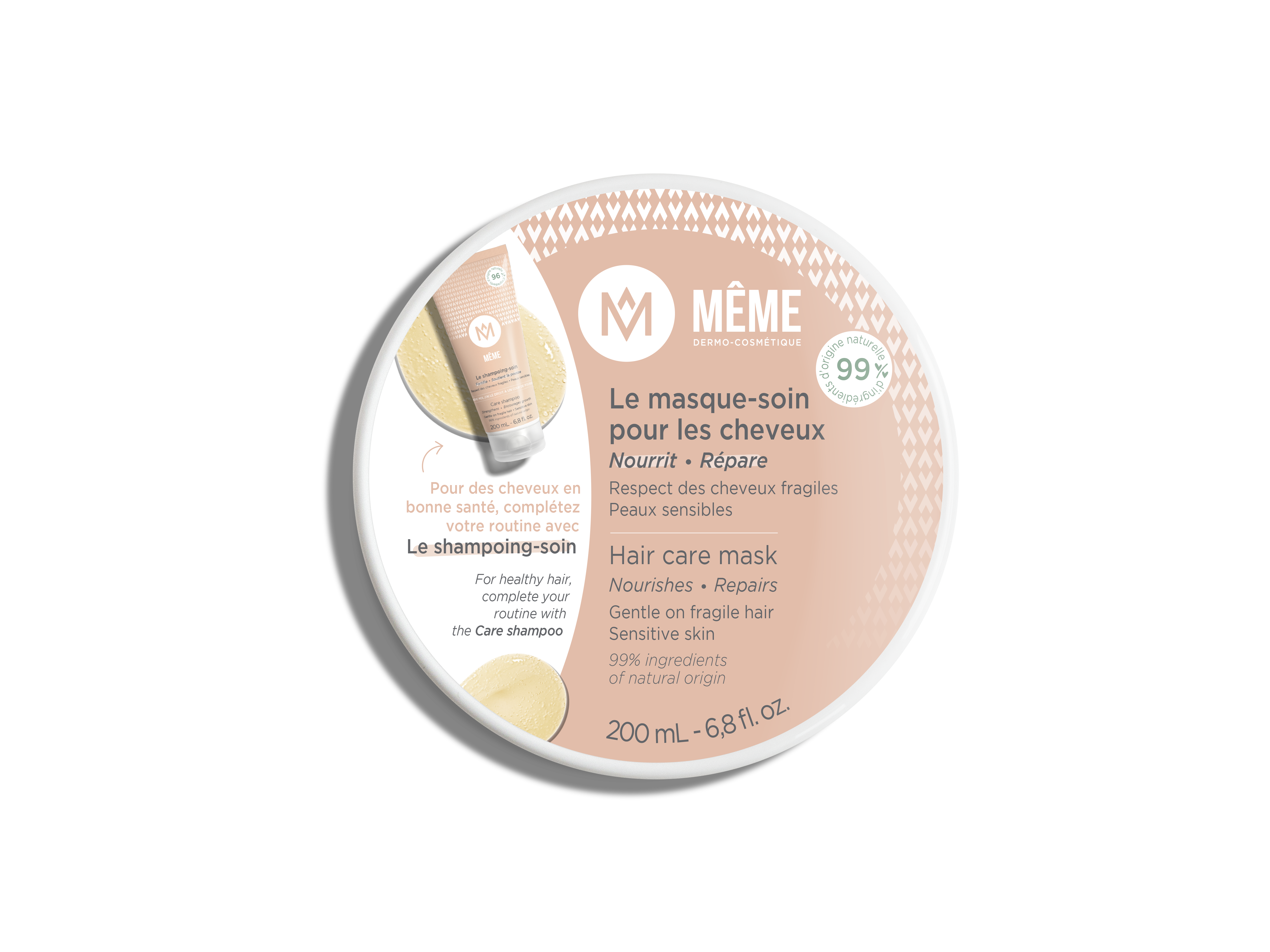 MEME Hair care mask Hiusnaamio 200 ml