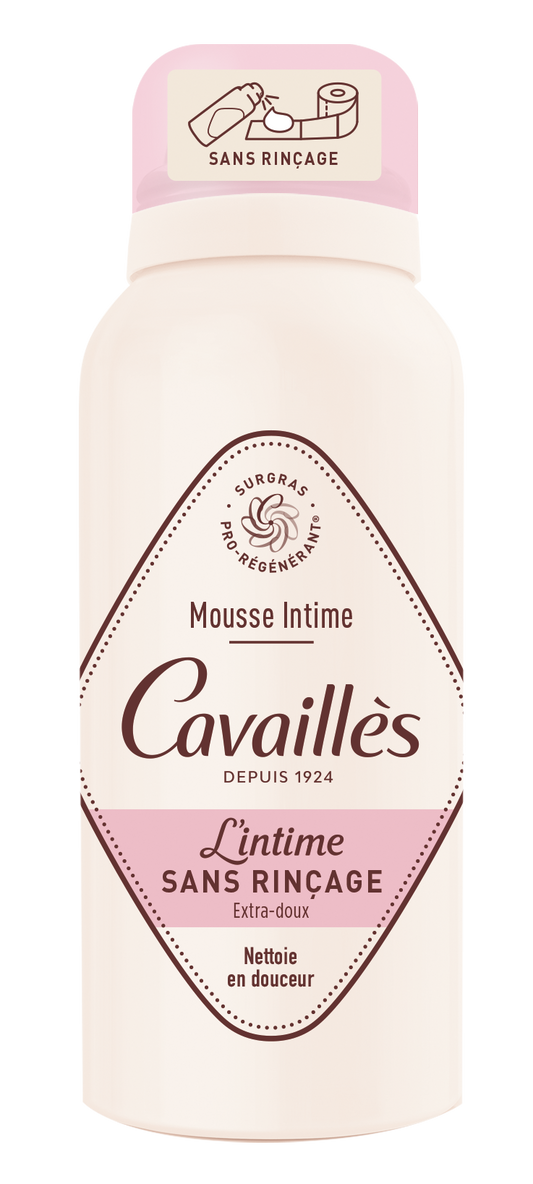 Cavailles Intime Foam Extra-Gentle Hellävarainen intiimipuhdistusvaahto 100 ml