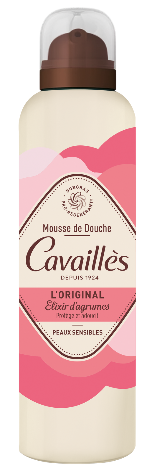 Cavailles Original Shower Foam Elixir D'Argumes Sitruksinen suihkuvaahto 200 ml