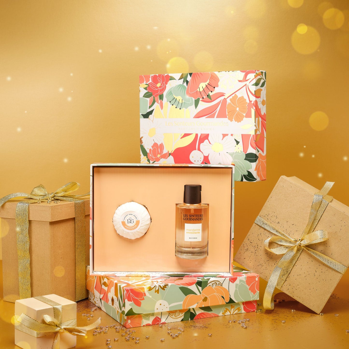 LSG Parfyymi Joululahjasetti. Tuoksuva lahjapaketti – kahdella vastustamattomalla tuoksulla