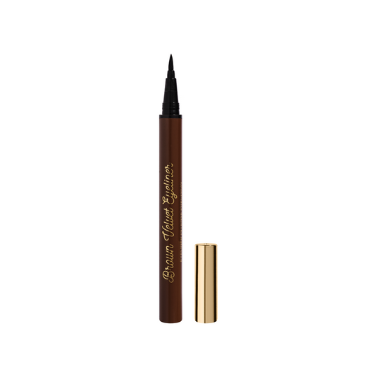 Jozz Beauty BROWN VELVET EYELINER Ruskea