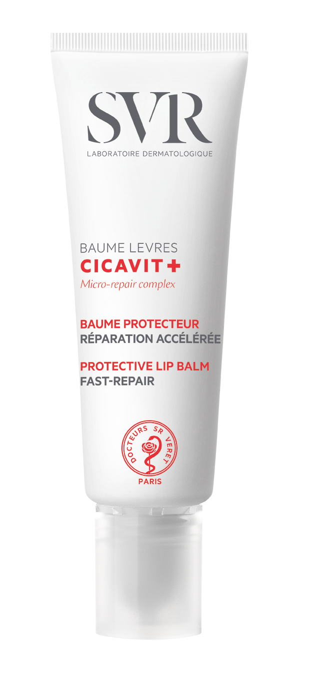 SVR CICAVIT+ LEVRES Huulivoide, Nopeuttaa paranemista ja suojaa huulia 10 g
