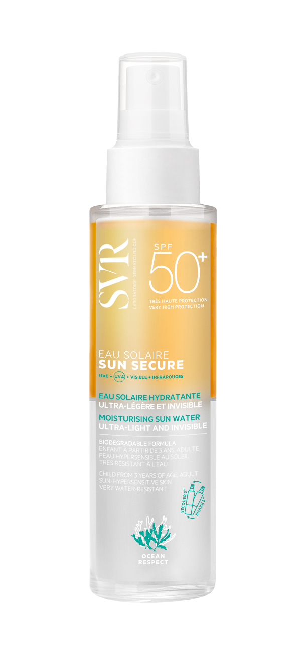 SUN SECURE EAU SOLAIRE SPF50+ Aurinkovesi vartalolle 100 ml