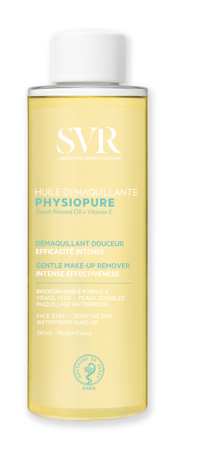 SVR PHYSIOPURE CLEANSING OIL Hellävarainen puhdistusöljy. Tehokas vaikutus 150ml