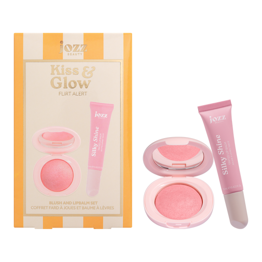 Jozz Beauty KISS&GLOW Poskipuna&huulivoide 2 eri sävyä