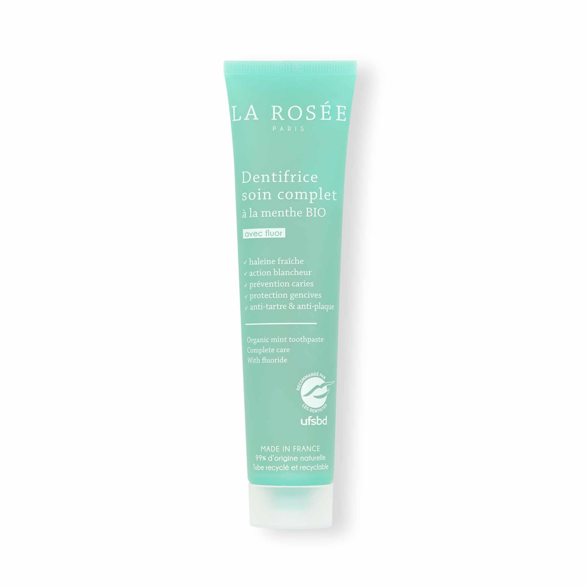 LA ROSEE ORGANIC MINT TOOTHPASTE FLUORIHAMMASTAHNA 75 ML