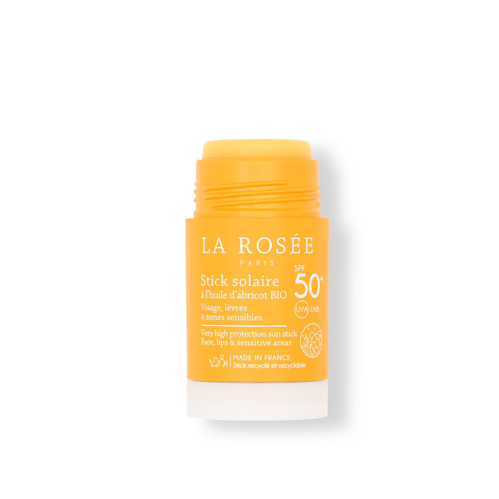 La Rosée Aurinkosuojapuikko SPF50+ kasvoille ja herkille alueille