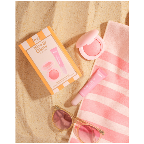 Jozz Beauty KISS&GLOW Poskipuna&huulivoide 2 eri sävyä