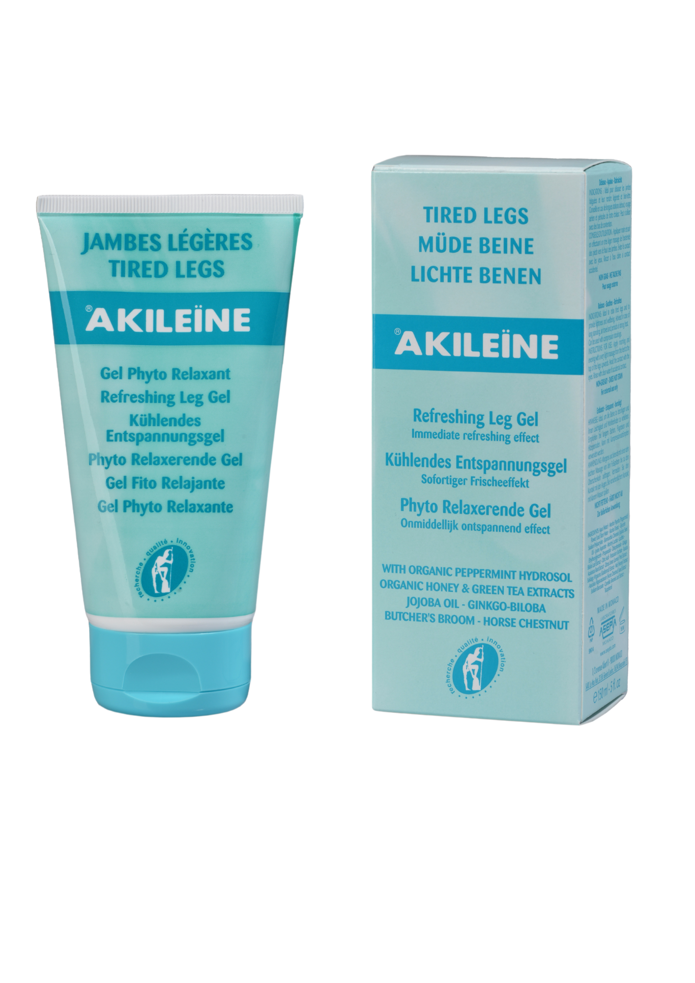 Akileine Refreshing Leg Gel geeli turvonneille jaloille