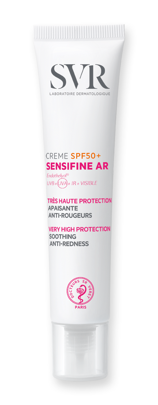 SVR SENSIFINE AR CREME SPF50+ Aurinkovoide punoittavalle iholle 40 ml