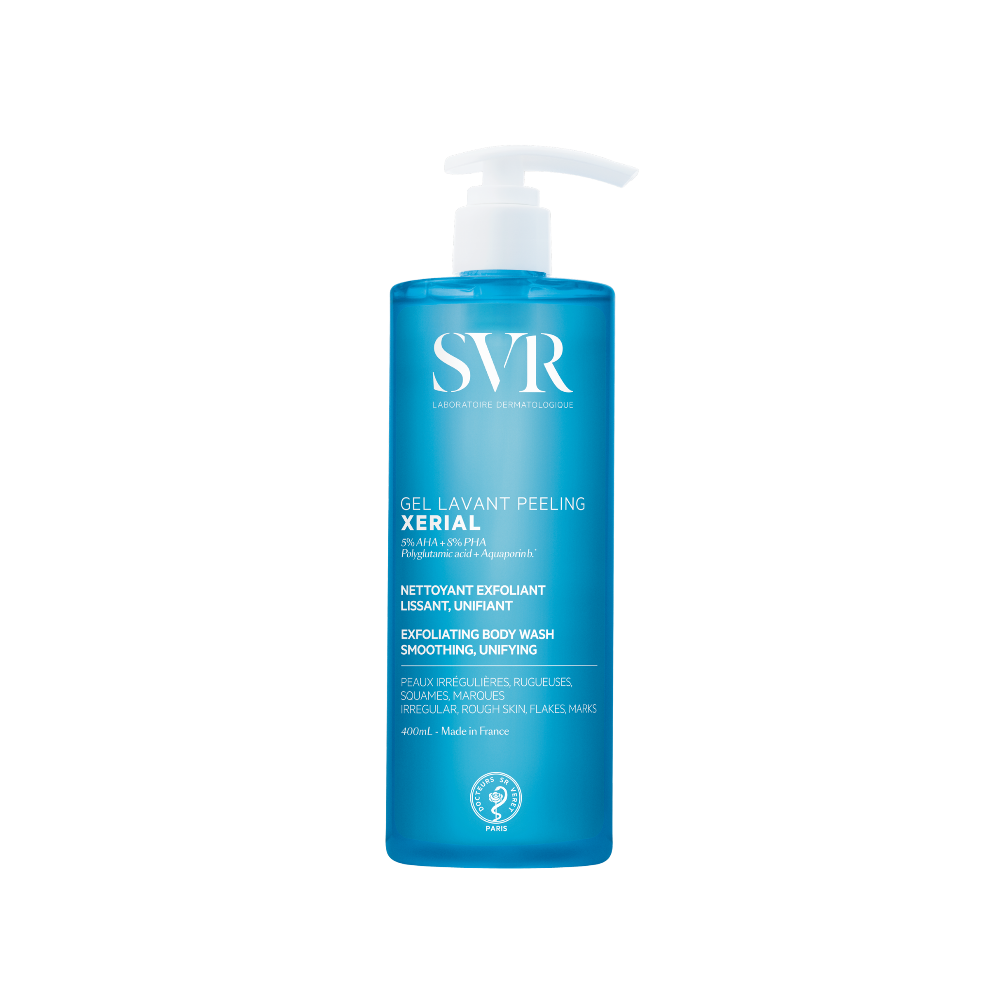 SVR XERIAL Gel Lavant Peeling kuoriva pesugeeli