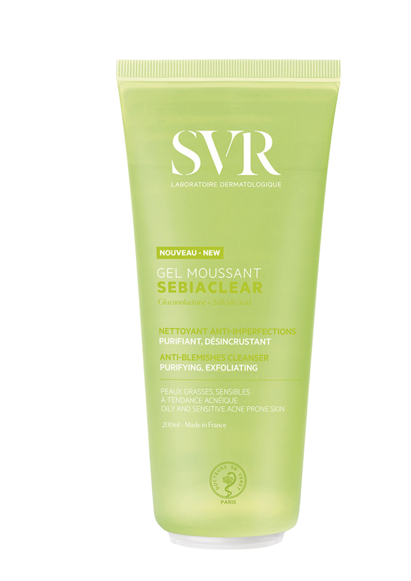 SVR SEBIACLEAR GEL MOUSSE Puhdistusgeeli 200 ml